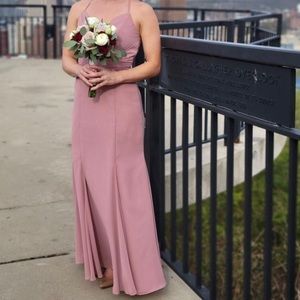 Azazie Carolina - Dusty Rose